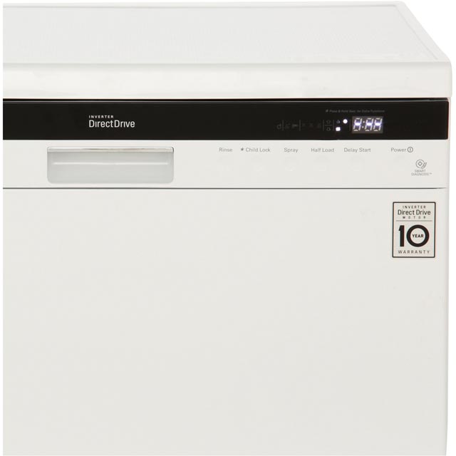 review of LG TrueSteamã¢ D1484WF Standard Dishwasher