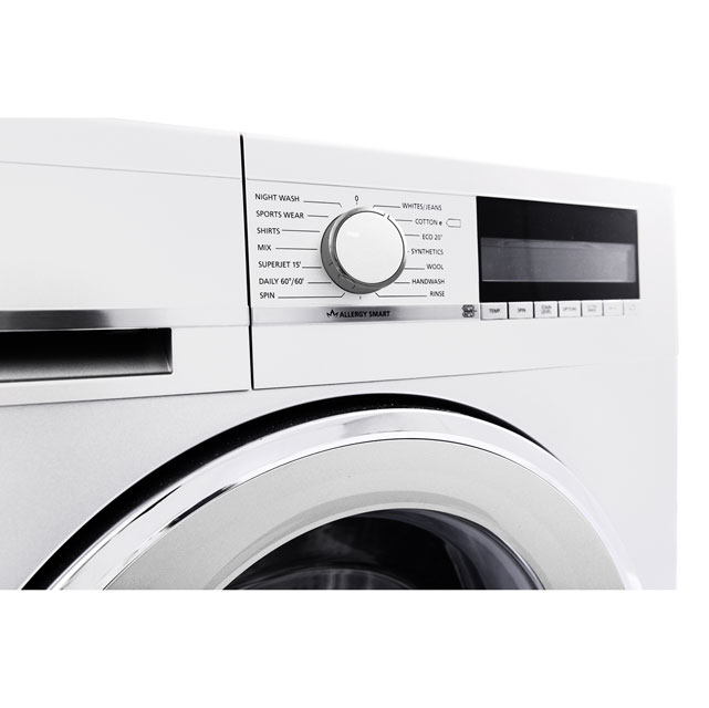 Sharp ES-GFC8144W3 8Kg Washing Machine with 1400 rpm