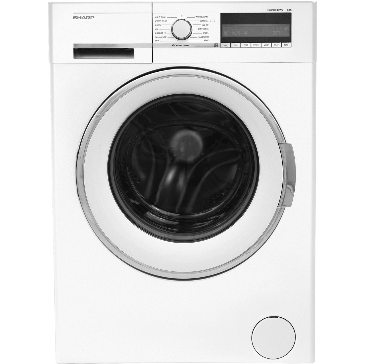 Sharp ES-GFC8144W3 8Kg Washing Machine with 1400 rpm Review