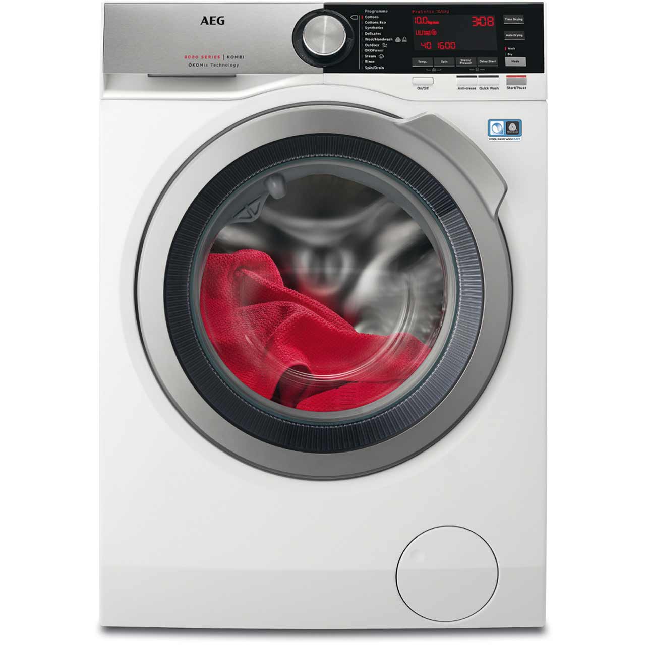 AEG 8000 Series L8WEC166R 10Kg / 6Kg Washer Dryer with 1600 rpm Review