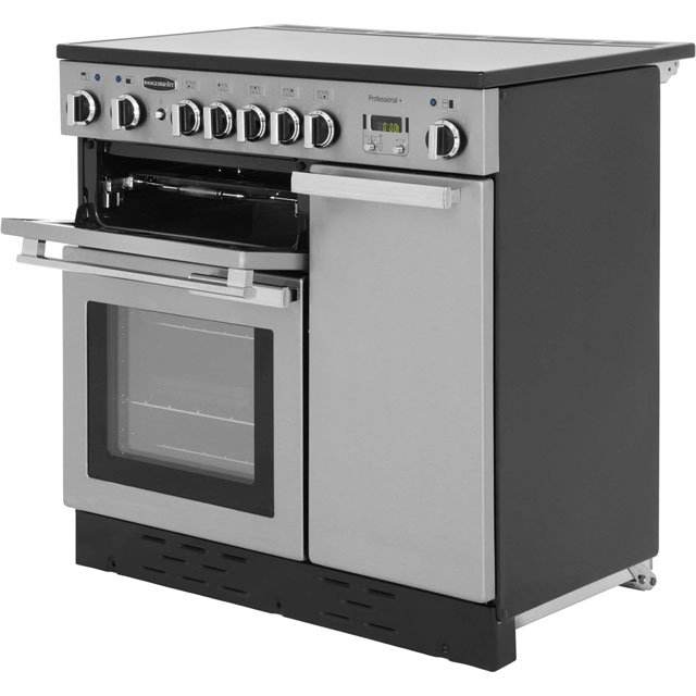 Rangemaster Professional Plus PROP90EICY/C 90cm Electric Range Cooker with Induction Hob