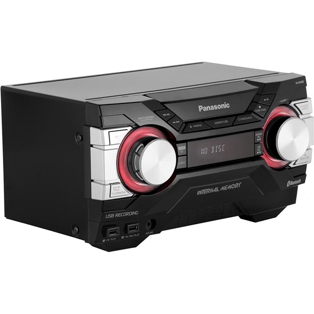 Panasonic SC-AKX660E-K 1700 Watt High Power Mini Hi-Fi System