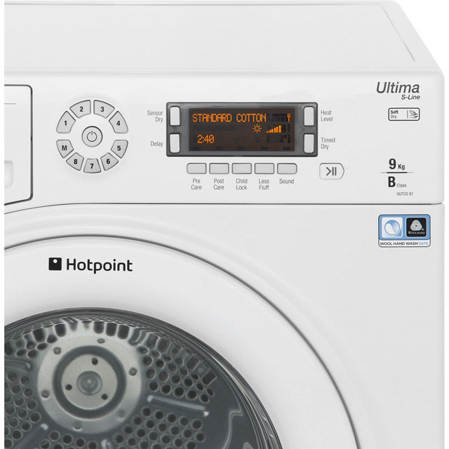 review of Hotpoint Ultima S-Line SUTCD97B6GM Condenser Tumble Dryer