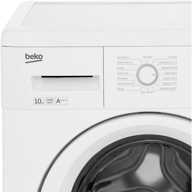 Beko WMB101433LW 10Kg Washing Machine with 1400 rpm