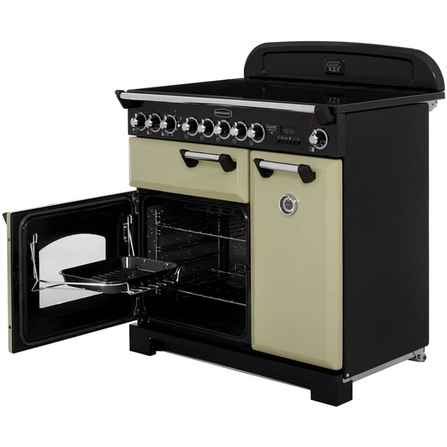 Rangemaster Classic Deluxe CDL90EICY/C 90cm Electric Range Cooker with Induction Hob